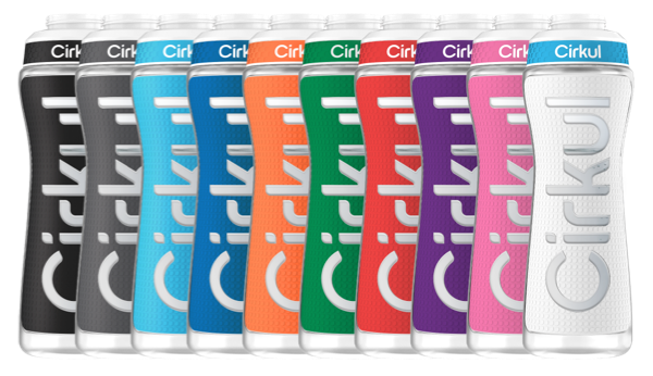 22oz. Grip Squeeze Plastic Bottle & Sport Lid P5