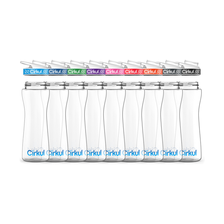 22oz. Plastic Bottle & Comfort Grip Lid C3
